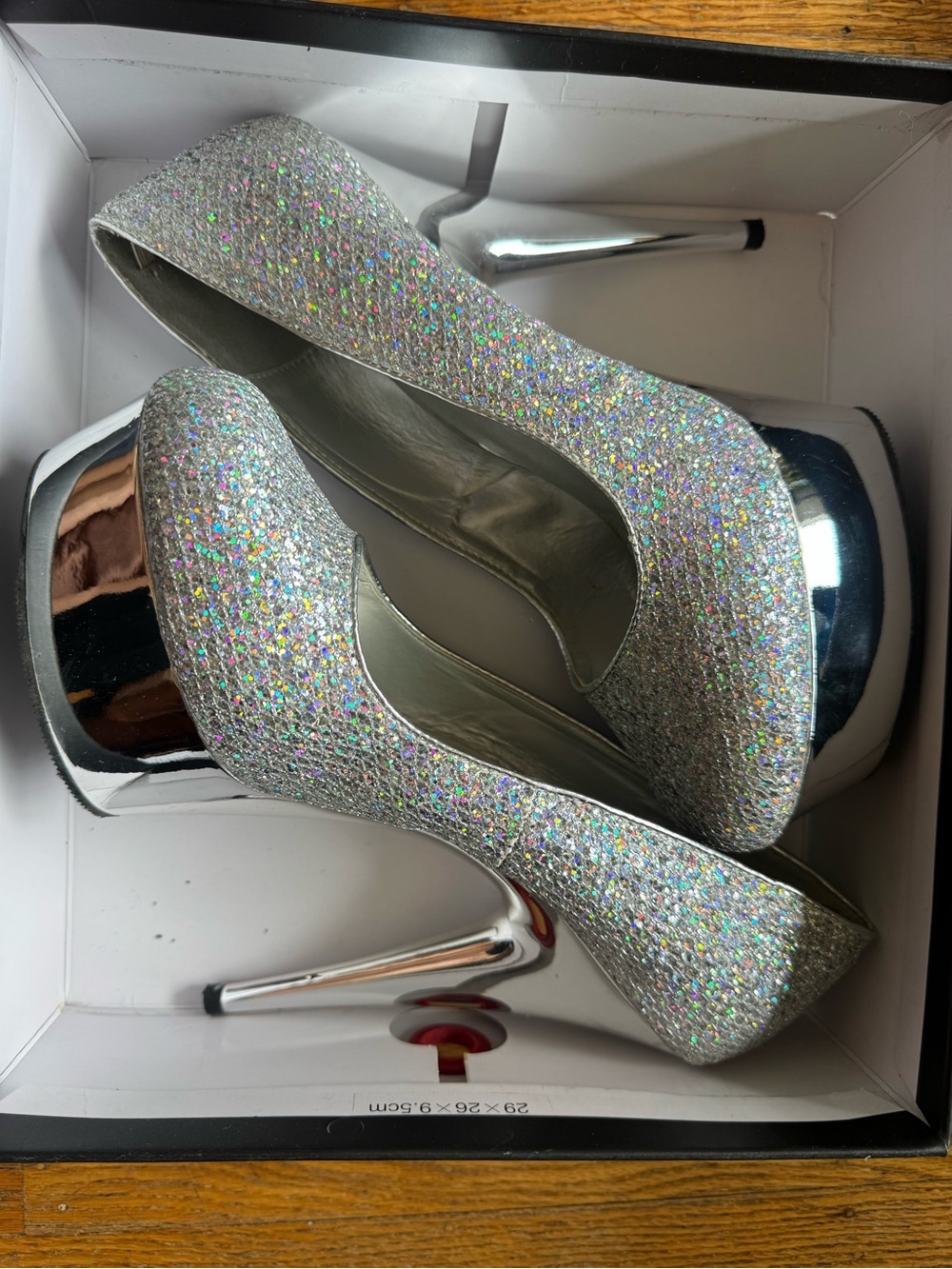 RHINESTONE PLEASER PLATFORMS